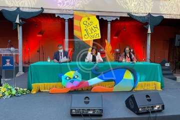 Pregón de las fiestas de San Juan 2021/Antonio Alí y Francisco Javier Santana.